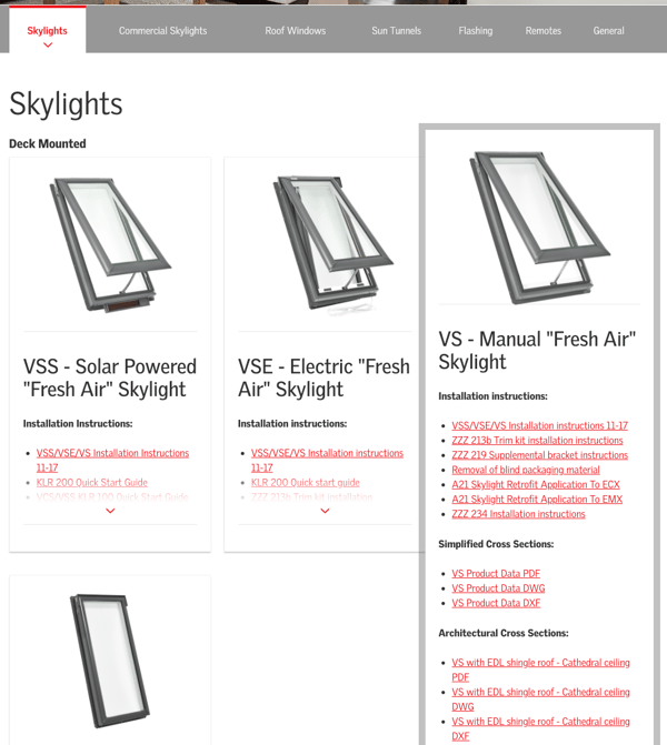 VELUX Installation Instructions